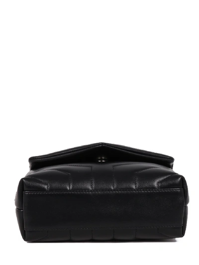 Shop Saint Laurent Loulou Toy Bag In Black