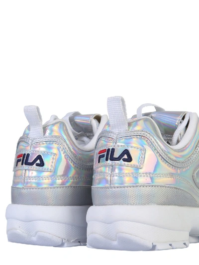 Shop Fila Low Disruptor Sneaker In Silver