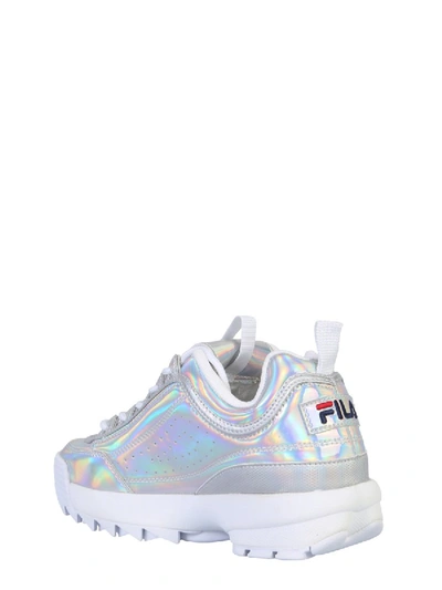 Shop Fila Low Disruptor Sneaker In Silver