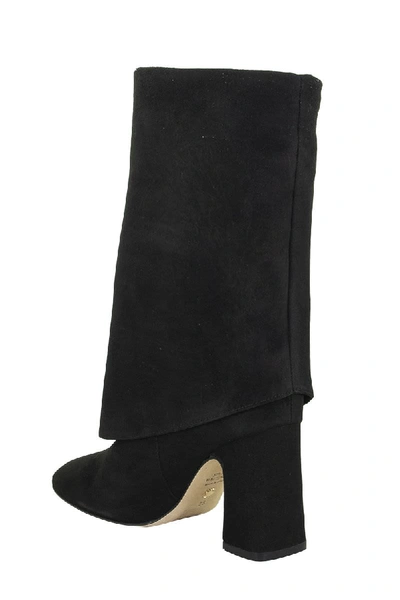 Shop Stuart Weitzman Lucinda Black Suede Boot