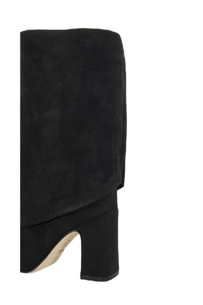 Shop Stuart Weitzman Lucinda Black Suede Boot