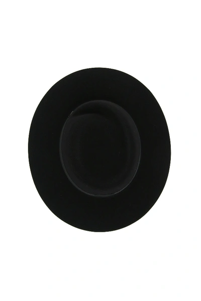 Shop Maison Michel Virginie Wool Felt Hat In Black