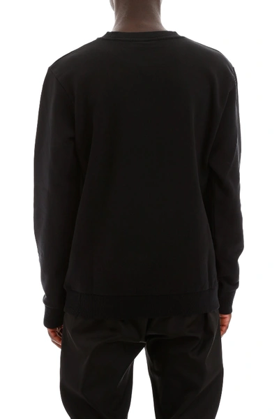 Shop Marcelo Burlon County Of Milan Marcelo Burlon Wings Patch Sweatshirt In Black Multicolor