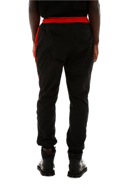 Shop Marcelo Burlon County Of Milan Marcelo Burlon Wings Patch Joggers In Black Multicolor