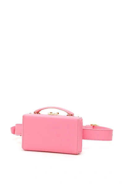 Shop Mark Cross Grace Belt Bag In Flamingo