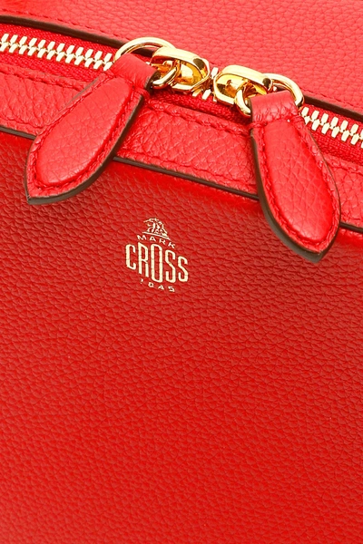 Shop Mark Cross Rose Bag In Mc Red