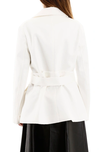 Shop Marni Cargo Jacket In Stone White