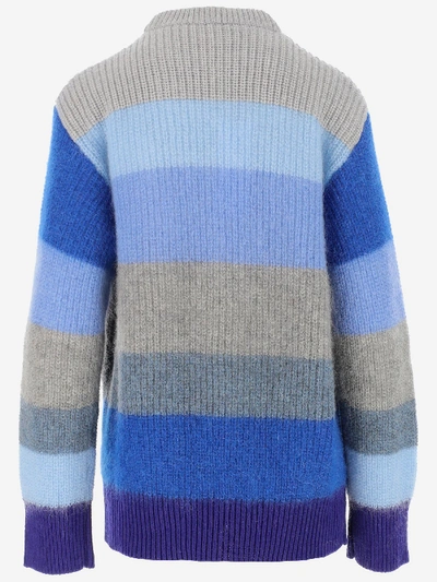 Shop Marni Sweaters In Azzurro