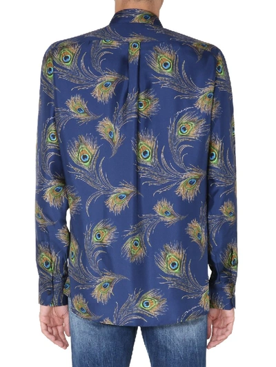 Shop Dolce & Gabbana Martini Shirt In Blue