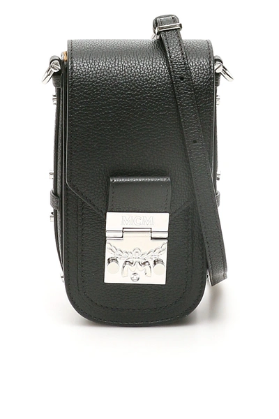 Shop Mcm Patricia Park Avenue Crossbody Bag In Black