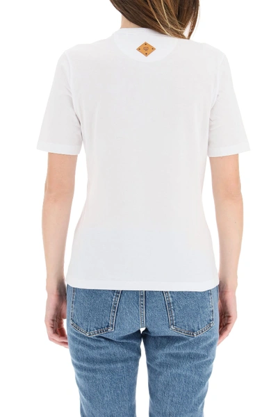 Shop Mcm T-shirt With Logo In White