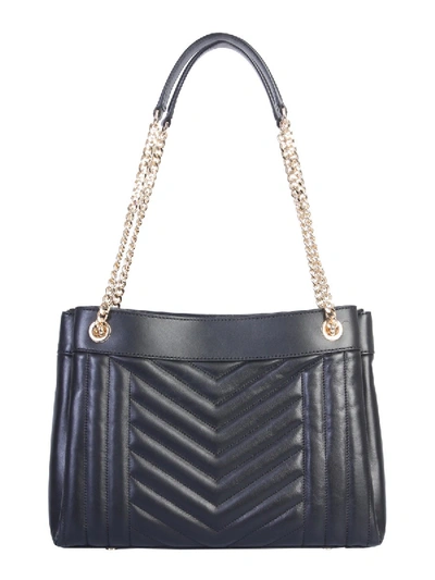 Shop Michael Michael Kors Medium Susan Bag In Black