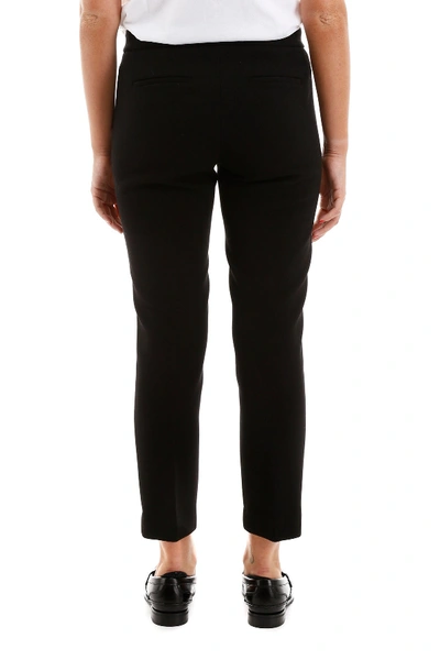 Shop Michael Michael Kors Classic Trousers In Black