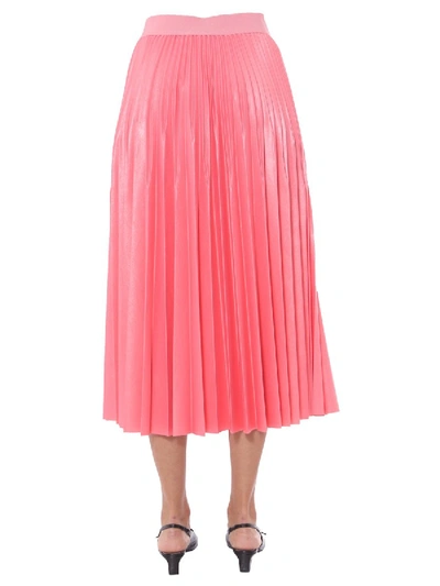 Shop Givenchy Midi Skirt In Pink