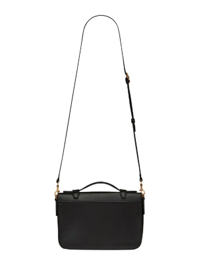 Shop Saint Laurent Mini Schoolbag Satchel Bag In Black