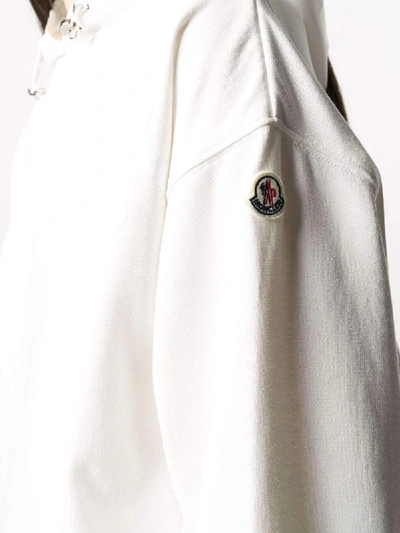 Shop Moncler Sweaters In Bianco