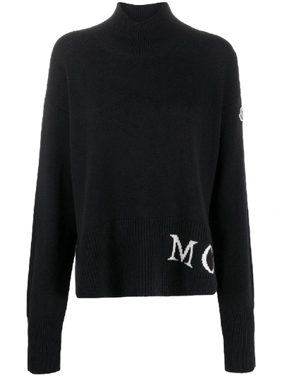 Shop Moncler Sweaters In Nero