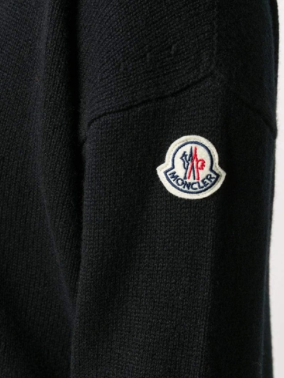Shop Moncler Sweaters In Nero