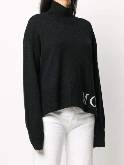 Shop Moncler Sweaters In Nero