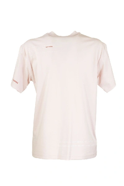 Shop Burberry Montage Print Cotton Oversized T-shirt In Pink