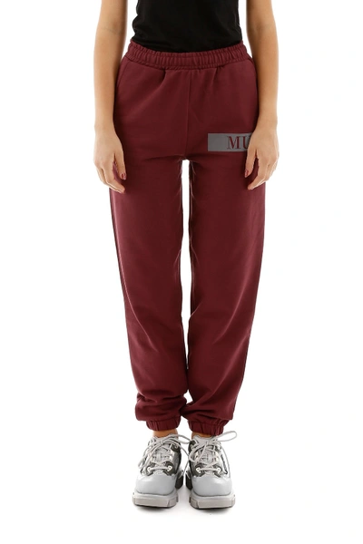 Shop Muf10 Logo Joggers In Fig