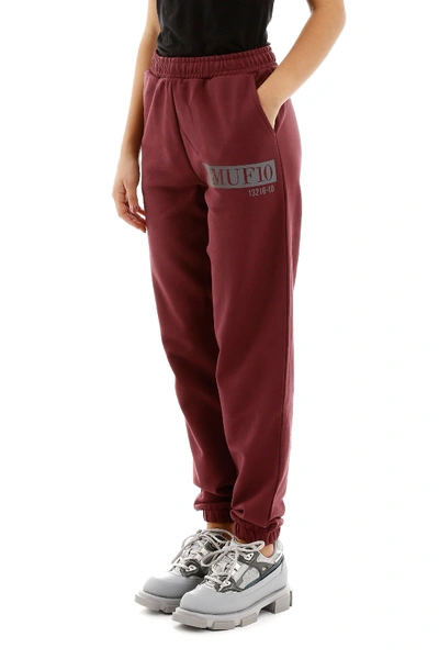 Shop Muf10 Logo Joggers In Fig