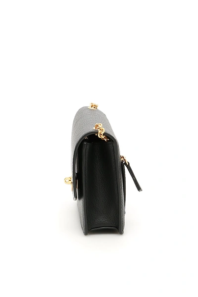 Shop Mulberry Grain Leather Small Darley Bag In Black