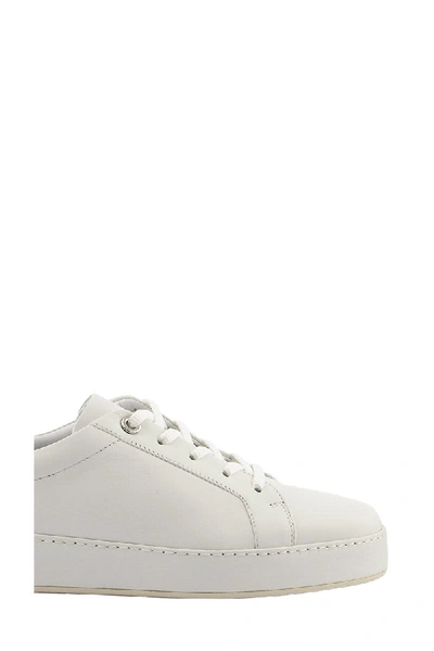 Shop Loro Piana Nuages Dyed Sneakers Calf White