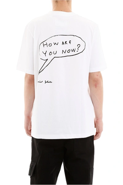 Shop Oamc Hi How Are You T-shirt In White