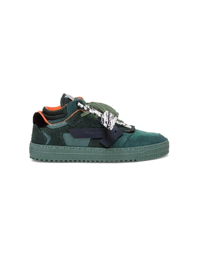 Shop Off-white Off Court Sneakers In Green