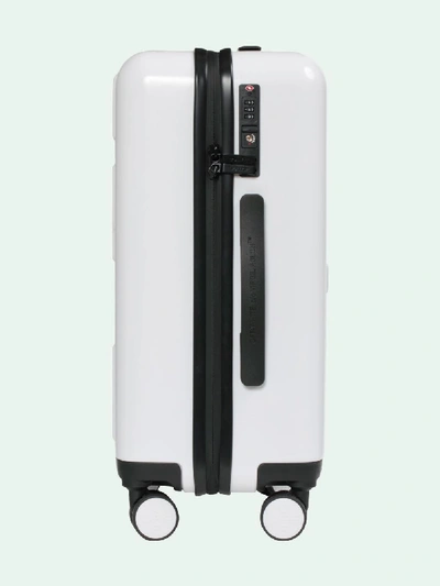 Shop Off-white Off White Suitcases In Bianco