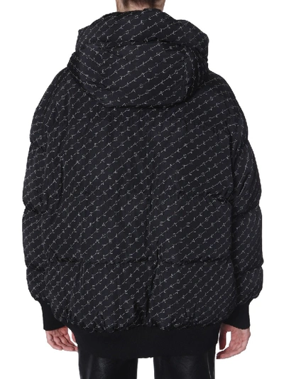 Shop Stella Mccartney Oversize Fit Down Jacket In Black