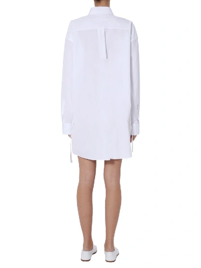 Shop Maison Margiela Oversize Fit Shirt In White