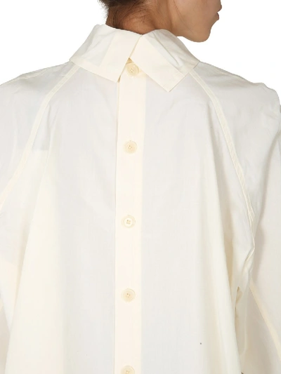 Shop Lemaire Oversize Fit Shirt In White