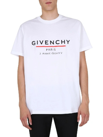 Shop Givenchy Oversize Fit T-shirt In White