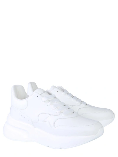 Shop Alexander Mcqueen Oversize Runner Sneaker In White