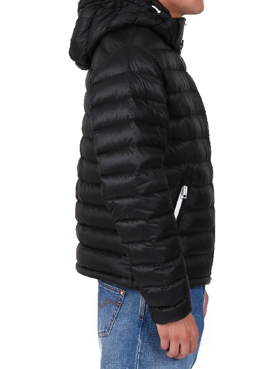 Shop Burberry Padded Down Jacket In Black