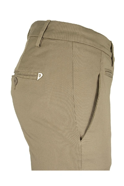 Shop Dondup Perfect Slim Chinos In Beige