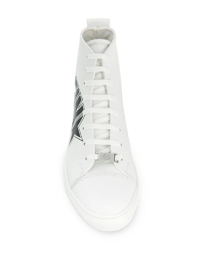 Shop Philipp Plein Sneakers In Bianco