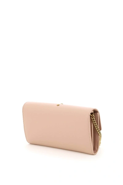 Shop Pinko Love Wallet Simply 2 Bag In Light Pink