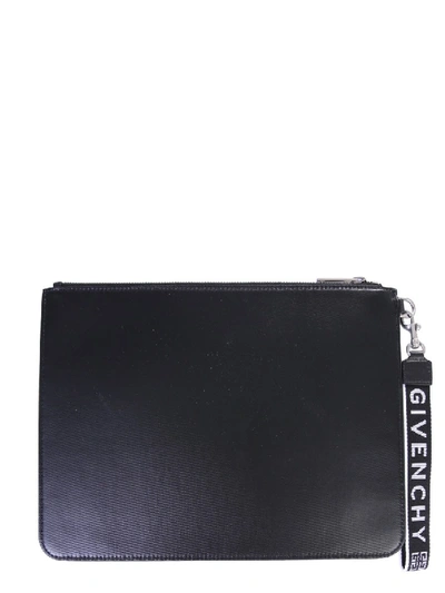 Shop Givenchy Pouch With Logo In Black