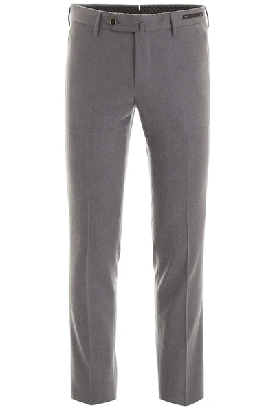 Shop Pt01 Slim Trousers In Lt Grey