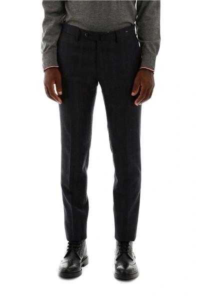 Shop Pt01 Slim Trousers In Navy