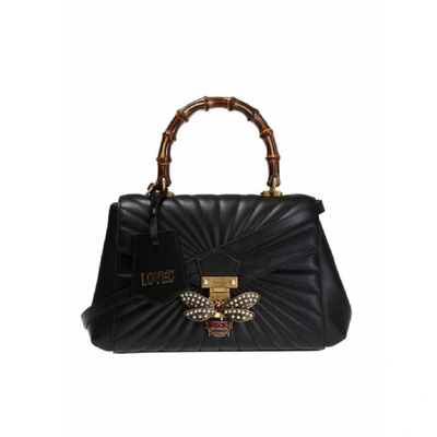 Shop Gucci Queen Margaret Bag In Bianco