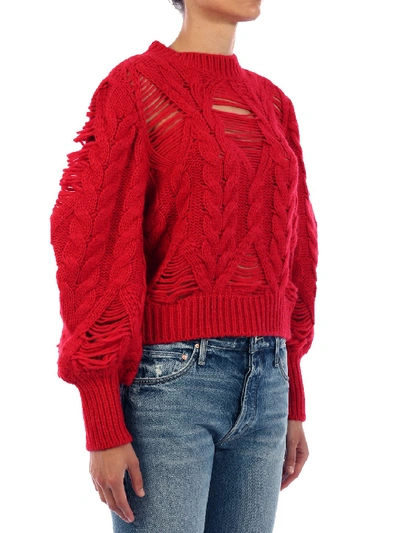 Shop Stella Mccartney Red Sweater