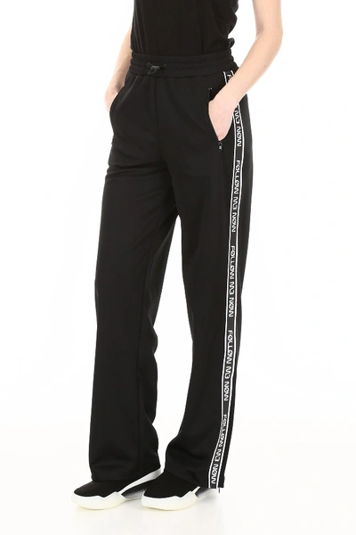 Shop Red Valentino Follow Me Now Joggers In Nero