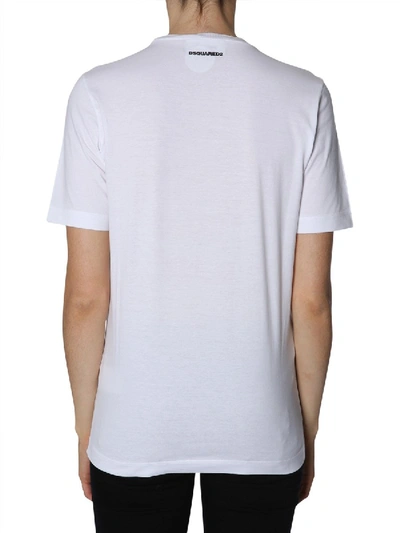 Shop Dsquared2 Renny Fit T-shirt In White