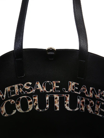 Shop Versace Jeans Couture Reversible Tote Bag In Multicolour