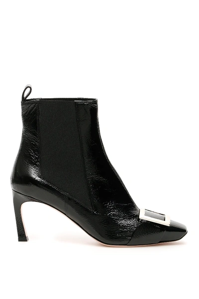 Shop Roger Vivier Trompette Chelsea Boots In Nero