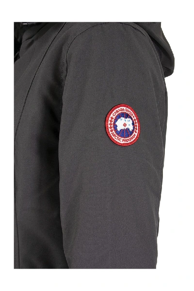 Shop Canada Goose Rossclair Parka Graphite Jacket